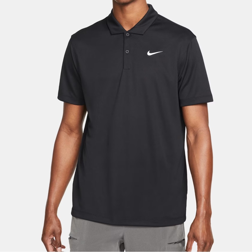 Nike Dri-FIT Men’s Black Performance Polo Shirt 2XL – Moisture-Wicking Activewea